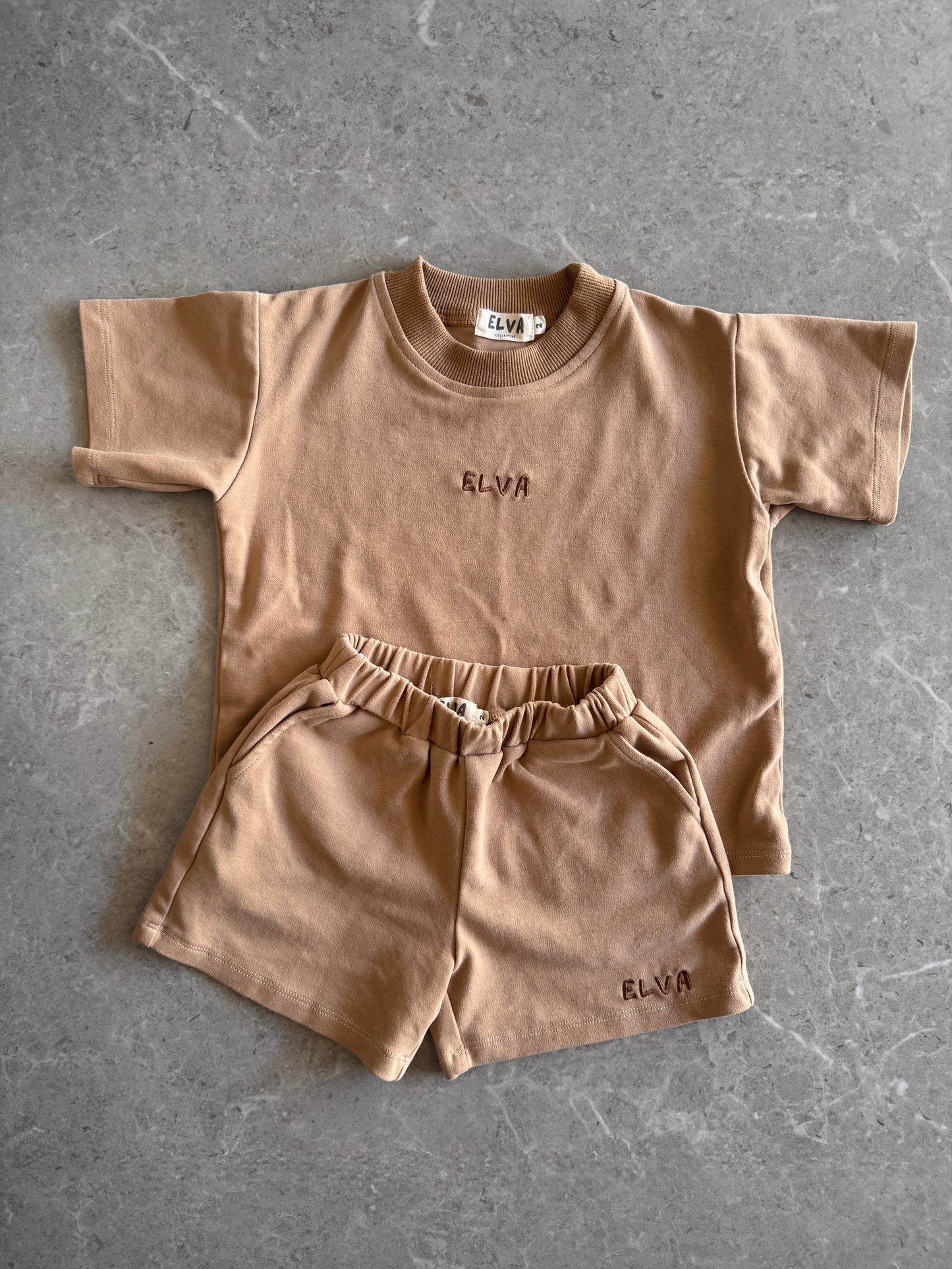 Skater Crew Set - Cocoa Dust