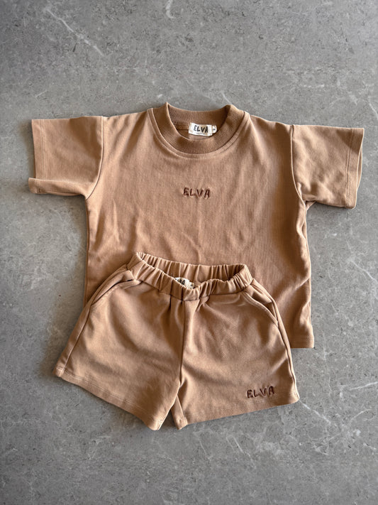 Skater Crew Set - Cocoa Dust